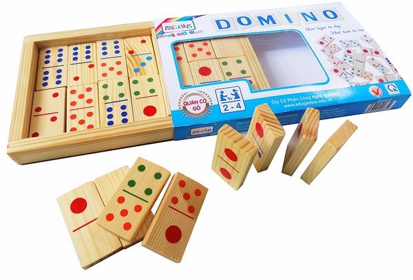Học toán bằng cách đếm nốt domino